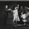 Molly Picon [center] and unidentified others in the stage production Milk and Honey