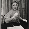 Molly Picon in the stage production Milk and Honey