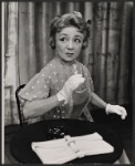 Molly Picon in the stage production Milk and Honey