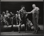 Robert Weede [right] and unidentified others in the stage production Milk and Honey