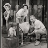 Molly Picon, Terry Saunders and Robert Weede in the 1961 tour of the stage production Milk and Honey