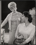 Hermione Baddeley and Ann Williams in the stage production The Milk Train Doesn't Stop Here Anymore