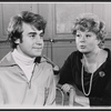 Daniel Fortus and Shelley Winters in the stage production Minnie's Boys