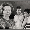 Margaret Draper, Paul Collins and Joan Darling in rehearsal for the stage production A Minor Adjustment