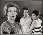 Margaret Draper, Paul Collins and Joan Darling in rehearsal for the stage production A Minor Adjustment