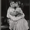 Barbara Barrie and Rona Gale in the 1961 touring production of The Miracle Worker