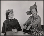 Viveca Lindfors and Ruth Ford in the 1956 Off-Broadway production of Miss Julie