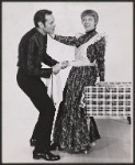 James Daly and Ruth Ford in the 1956 Off-Broadway production of Miss Julie