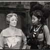Bette Davis and Marion Ramsey in the pre-Broadway tryout of the production Miss Moffat