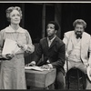 Bette Davis, Dorian Harewood and David Sabin in the pre-Broadway tryout of the stage production Miss Moffat