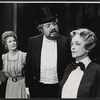 Dody Goodman, David Sabin and Bette Davis in the pre-Broadway tryout of the stage production Miss Moffat