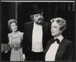 Dody Goodman, David Sabin and Bette Davis in the pre-Broadway tryout of the stage production Miss Moffat