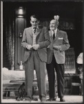 Denholm Elliott and Neil Fitzgerald in the stage prodution Monique