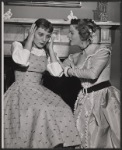 Olga Bielinska and Uta Hagen in the 1956 stage production A Month in the Country