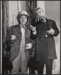 Luther Adler and unidentified other in the 1956 stage production A Month in the Country