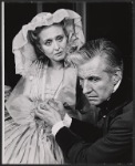 Celeste Holm and Wesley Addy in the 1963 stage production A Month in the Country
