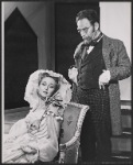 Celeste Holm and David Hurst in the 1963 stage production A Month in the Country