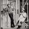 Dan Resin and unidentified in the stage production A Month of Sudays