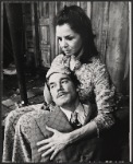 Salome Jens and Mitchell Ryan in the 1968 stage production A Moon for the Misbegotten