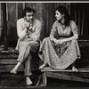 W.B. Brydon and Salome Jens in the 1968 stage production A Moon for the Misbegotten
