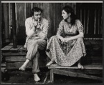 W. B. Brydon and Salome Jens in the 1968 stage production A Moon for the Misbegotten