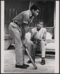 James Earl Jones and Robert Earl Jones in the stage production Moon on a Rainbow Shawl