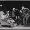 Anne Meacham, Michael Hordern and Wally Cox in the stage production Moonbirds