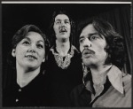 Kate Hurney [left] and unidentified others in the stage production of The Mother of Us All