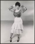 Beatrice Arthur in publicity pose for the pre-Broadway tryout of the production A Mother's Kisses