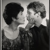 Beatrice Arthur and Bill Callaway in publicity photo for the pre-Broadway tryout of the stage production A Mother's Kisses