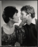 Beatrice Arthur and Bill Callaway in publicity photo for the pre-Broadway tryout of the stage production A Mother's Kisses