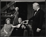 Jane Hoffman, Janet Leigh, Richard Woods and Jack Cassidy in the stage production Murder Among Friends