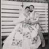 Katharine Hepburn and Alfred Drake in the 1957 Stratford Festival stage production of Much Ado About Nothing