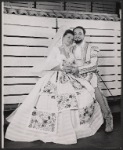 Katharine Hepburn and Alfred Drake in the 1957 Stratford Festival stage production of Much Ado About Nothing