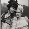 Jeanne Hepple and unidentified in the 1972 NY Shakespeare stage production of Much Ado About Nothing