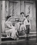 Joan Weldon, Lucie Lancaster and Lynn Potter in the touring stage production The Music Man