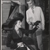 Julie Andrews and Edward Mulhare in the stage production My Fair Lady