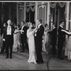 Sally Ann Howes, Edward Mulhare and ensemble in the stage production My Fair Lady