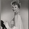 Lola Fisher in publicity photo for the stage production My Fair Lady