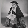 Lola Fisher in publicity photo for the stage production My Fair Lady