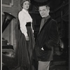Pamela Charles and Michael Allinson in the stage production My Fair Lady