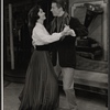 Margot Moser and Michael Allinson in the stage production My Fair Lady
