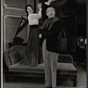 Margot Moser and Michael Allinson in the stage production My Fair Lady