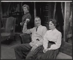 Margery Maude, Brian Aherne and Anne Rogers in the 1957 tour of the stage production My Fair Lady