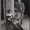 Anne Rogers and Brian Aherne in the 1957 tour of the stage production My Fair Lady