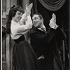 Caroline Dixon and Michael Evans in the touring stage production My Fair Lady