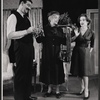 Walter Matthau, Lili Darvas and Ruth Gordon in the stage production My Mother, My Father and Me