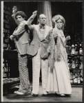 Bill Gerber, E. G. Marshall and Virginia Vestoff in the stage production Nash at Nine