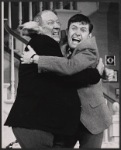 Paul Ford and Orson Bean in the stage production Never Too Late