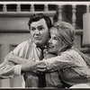 Orson Bean and Fran Sharon in the stage production Never Too Late